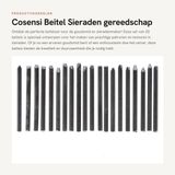 Merkloos Dailygoods Aambeeldbeiteluitrustingsset Duurzaam - Beitelset