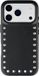 Selencia Studs Backcover met MagSafe pour l'Apple iPhone 17 Pro Max - Velvet Black