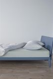 Beddinghouse - Jersey Topper Hoeslaken - Licht Blauw - 180x220 cm