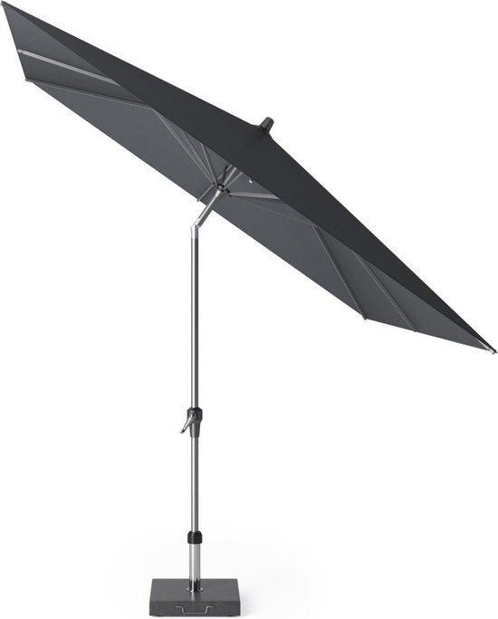 Platinum Sun & Shade Riva Middenstokparasol - 250x250cm - Antraciet - Kantelbaar