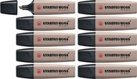 STABILO BOSS ORIGINAL Markeerstift Warm Grijs Doos 10 stuks