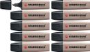STABILO BOSS ORIGINAL Markeerstift Warm Grijs Doos 10 stuks