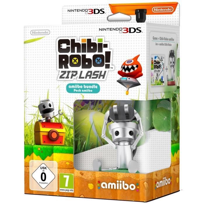 SALTOO Chibi-Robo! + Zip Lash amiibo bundel - Nintendo 3DS