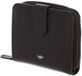 Golden Head Leren portemonnee Polo RFID Protect Minibörse mit Riegel 1006 Dunkelbraun