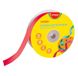 Keyroad Satijnen lint / 25 x 22 mm / 86 m - Satijnen lint op spoel - rood - dubbelzijdig decoratief lint - satijnen lint