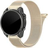 Garmin Approach S70 - 42mm Premium Milanese Armband (Champagner Gold)