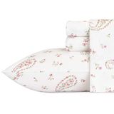 Laura Ashley - Kingsize lakens, zachte satijnen katoenen beddengoedset - strak, glad en ademend woondecoratie (Bristol Paisley, King)