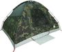 vidaXL Tente dôme - 6 personnes - imperméable - camouflage - vert