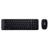 Logitech MK220 Compacte, Draadloze Toetsenbord- en Muiscombinatie