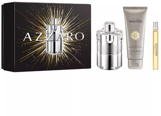 Azzaro Wanted Giftset - Men's - Eau de Parfum - 185 ml
