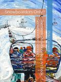 The Ski & Snowboarding Art Book Snowboarder Special