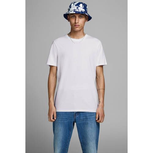 JACK & JONES ESSENTIALS T-shirt - JJEORGANIC - wit