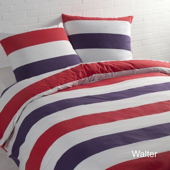 Day Dream Walter Dekbedovertrek - Litsjumeaux - 240x200/220 cm - Paars
