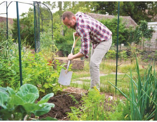 Silverline Dulspeade uit koolstofstaal 1000 mm
