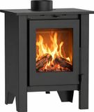 NEMAXX H8 Poêle à bois ventilé Noir 7,6 kW