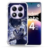 Cokitec Versterkte hoes voor Xiaomi Redmi Note 14 Pro 5G Manga Assassination Classroom Nagisa