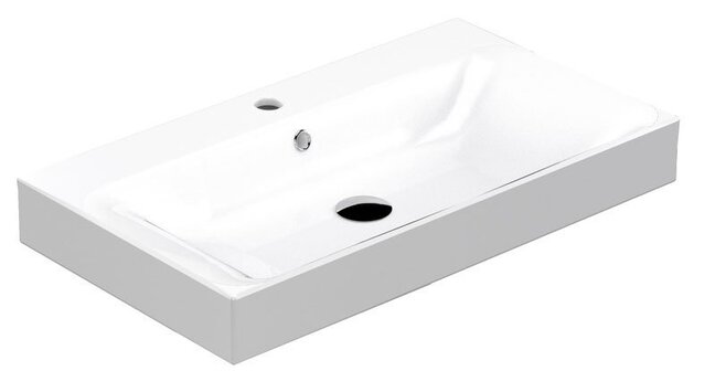 Kerasan CENTO keramische Wastafel 80x45cm