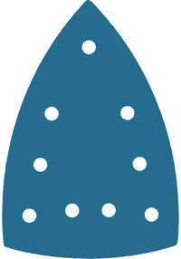 Proline Prof Schuurpapier Delta 100x150mm - 120 Grit (10 stuks)