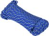 vidaXL - Multifunctioneel touw - 5 mm - 250 m - Blauw - PP - 150 kg Max. belasting