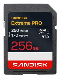 SANDISK Extreme PRO SDXC 256GB 170MB/s