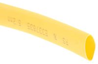 RS PRO Warmtekrimpkous, polyolefine, geel, Ø 6 mm, krimpverhouding 3:1, lengte 7 m, rol van 7 meter