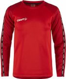 Craft Squad 2.0 Crewneck Jr 1912736 - Bright Red/Express - 134/140
