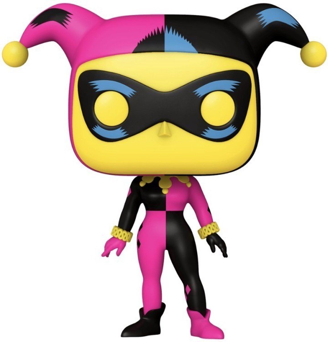 POP! Heroes Batman The Animated Series 371 Harley Quinn Blacklight Special Edition