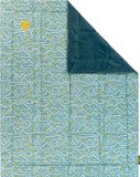 Abbey Camp Picknickkleed - Gevoerd picknick plaid - 140x180 cm - Blauw