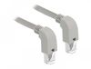 DeLOCK 85858 câble réseau Gris 0,5 m Cat5e SF/UTP (S-FTP)