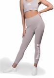 LONSDALE Leggings 'SEMLEY' lichtgrijs / wit
