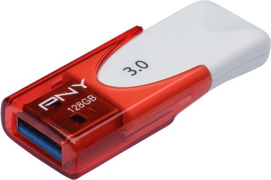 PNY Attaché 4 USB-stick 8 GB Rood