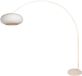 Steinhauer Vloerlamp Silva Alba 4677CR crème met linnen kap Ø60 cm