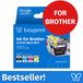 Easyprint Cartouches d'encre pour Brother LC421XL, Multipack (BK/C/M/Y), 1 pièce
