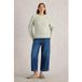 White Stuff Bailey Pull en coton Vert kaki