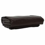 vidaXL - Canvas Zeil met PVC-coating - 650g/m² - Bruin - 4 x 5 m