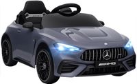 AIYAPLAY Elektrische kinderauto Kunststof, staal 99L x 55B x 43H cm Grijs