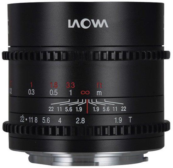 Laowa 17mm T1.9 Cine MFT-mount objectief