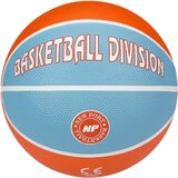 New Port Mini Basketball Print - Orange/Aqua/White - Size 3