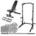 Taurus Krachttrainingsset - rack bench weights set 2