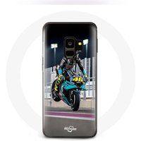 Maniacase Hoesje voor Samsung Galaxy S9 Valentino Rossi MotoGP Speed Racer