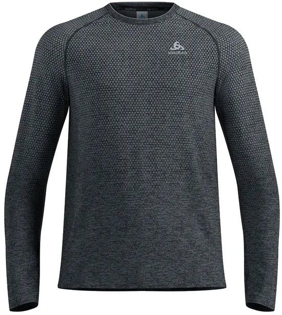Odlo Essential Seamless T-shirt Lange Mouwen Grijs S Man