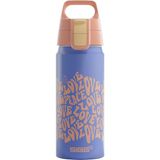 Sigg WMB ONE Wave aluminium drinkfles voor kinderen, blauw, 0,6 l