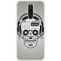 Xiaomi Redmi Note Versterkt hard hoesje - ontwerp skull music
