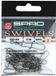 Spro Rollingswivel+fastlock-snap Zilverkleurig Staal 10 stuks