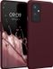kwmobile telefoonhoesje geschikt voor OnePlus 9 (EU/NA Version) - Hoesje met siliconen coating - Smartphone case in wijnrood