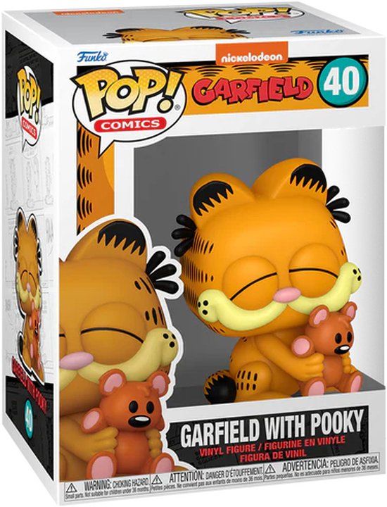 Funko Pop! Garfield with Pooky #40 - Action Figure