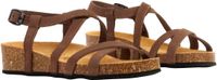 The Divine Factory JP Chaussures Leren sandalen Noga Tahel Edge Bruin