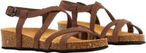 The Divine Factory JP Chaussures Leren sandalen Noga Tahel Edge Bruin