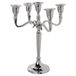 Atmosphera Kandelaar Baroque - 5 bras - Métal - Argent - 22 x 28 cm