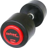 Softee Pro-sport 24kg Dumbbell Zwart